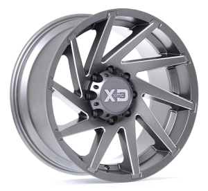 XD834 - GUN METAL MILLED 20x10 8X165.1