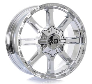 XD838 - CHROME 20x12 5X127/139.7