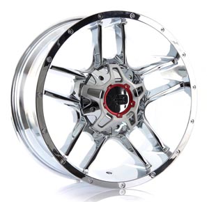 XD839 - CHROME 20x10 5X127/139.7