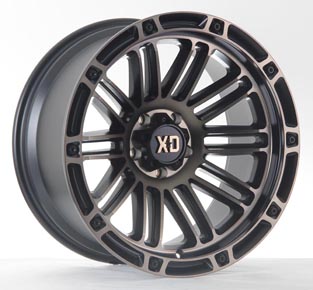 XD846 - SATIN BLACK DARK TINT 20x10 5X127