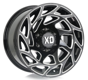XD860 - GLOSS BLACK MILLED 6X139.7 17x9.0 R1737058