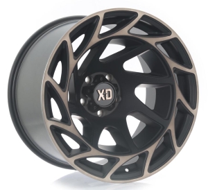 XD860 - SATIN BLACK W/BRONZE TINT 20x12 5X127