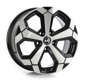 Y1274 - BLACK MACHINE FACE 5X114.3 16x6.5 R1625017