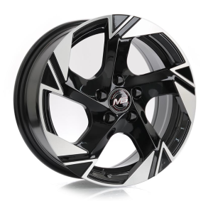 Y1400 - BLACK MACHINE FACE 4X100 | 5X100 15x6.5 R1525137