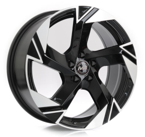 Y1400 - BLACK MACHINE FACE 5X100 | 5X112 18x7.0 R1825030