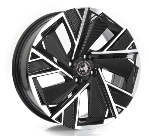 Y1403 - BLACK MACHINE FACE 4X100 17x7.0 R1725090