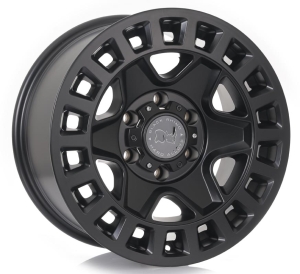 YORK - MATTE BLACK 17x9.0 6X139.7